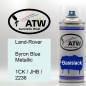 Preview: Land-Rover, Byron Blue Metallic, 1CK / JHB / 2236: 400ml Sprühdose, von ATW Autoteile West.